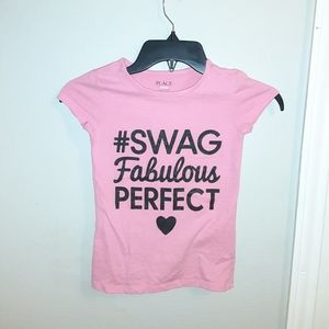 #swag fabulous perfect pink w/ black text girls